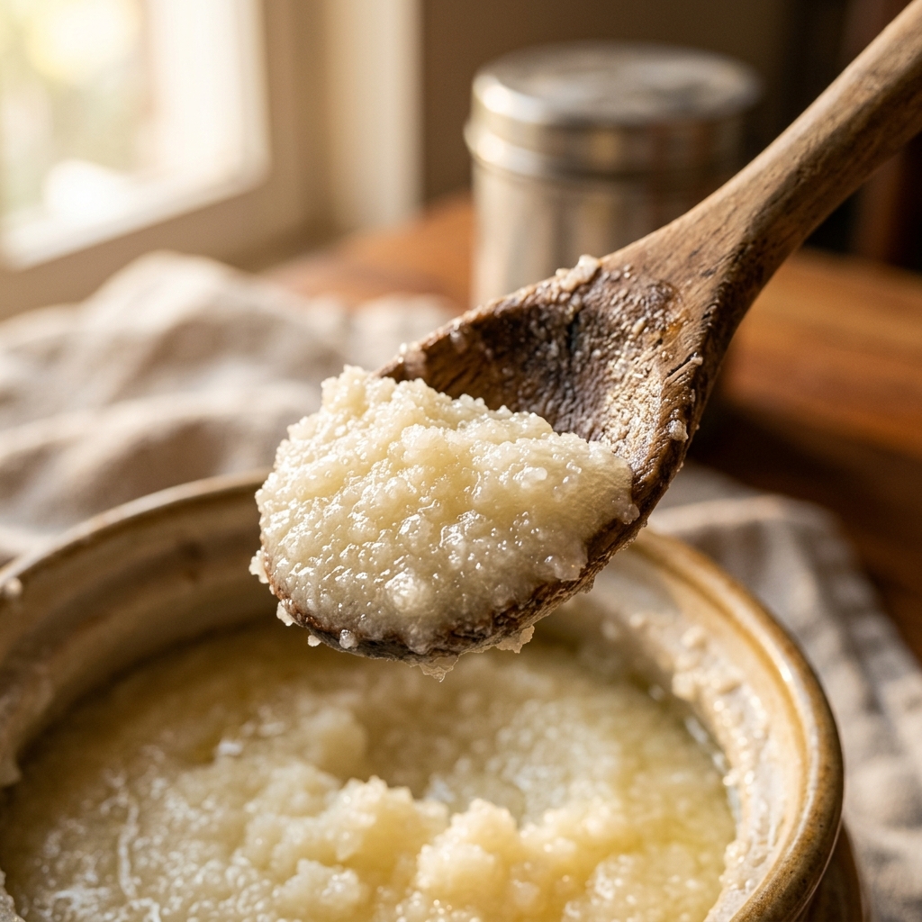 Bilona Ghee Granular Texture